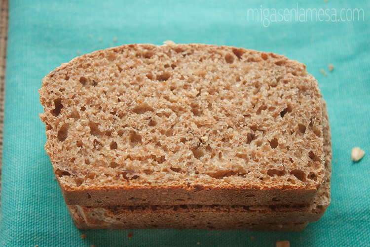 Pan integral de salvado de avena y lino [Oat broom bread de Peter Reinhart]